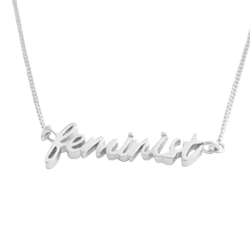 🎁 Feminist Signature Necklace